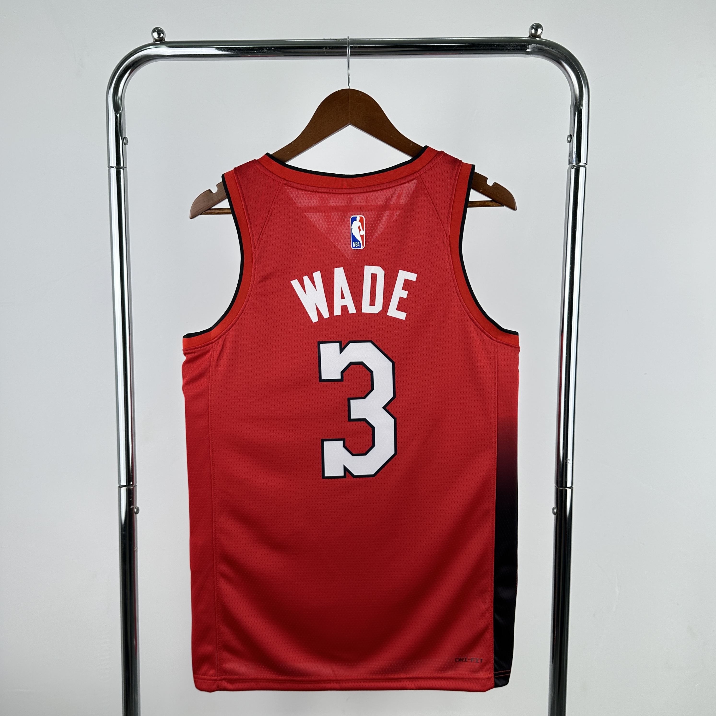 Men Miami Heat #3 Wade Red City Edition Season Nike 2025 NBA Jersey